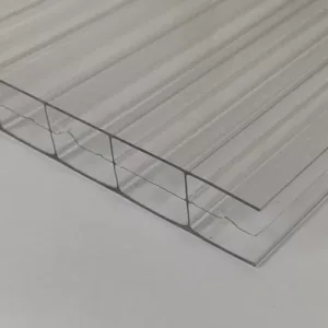 Policarbonato Celular Transparente de Alta Calidad – Grosores de 4,5 a 32 mm y Garantía de 20 Años