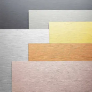 DIBOND® Metálico Cepillado | Panel Aluminio 3 mm | Efecto Butlerfinish | M1
